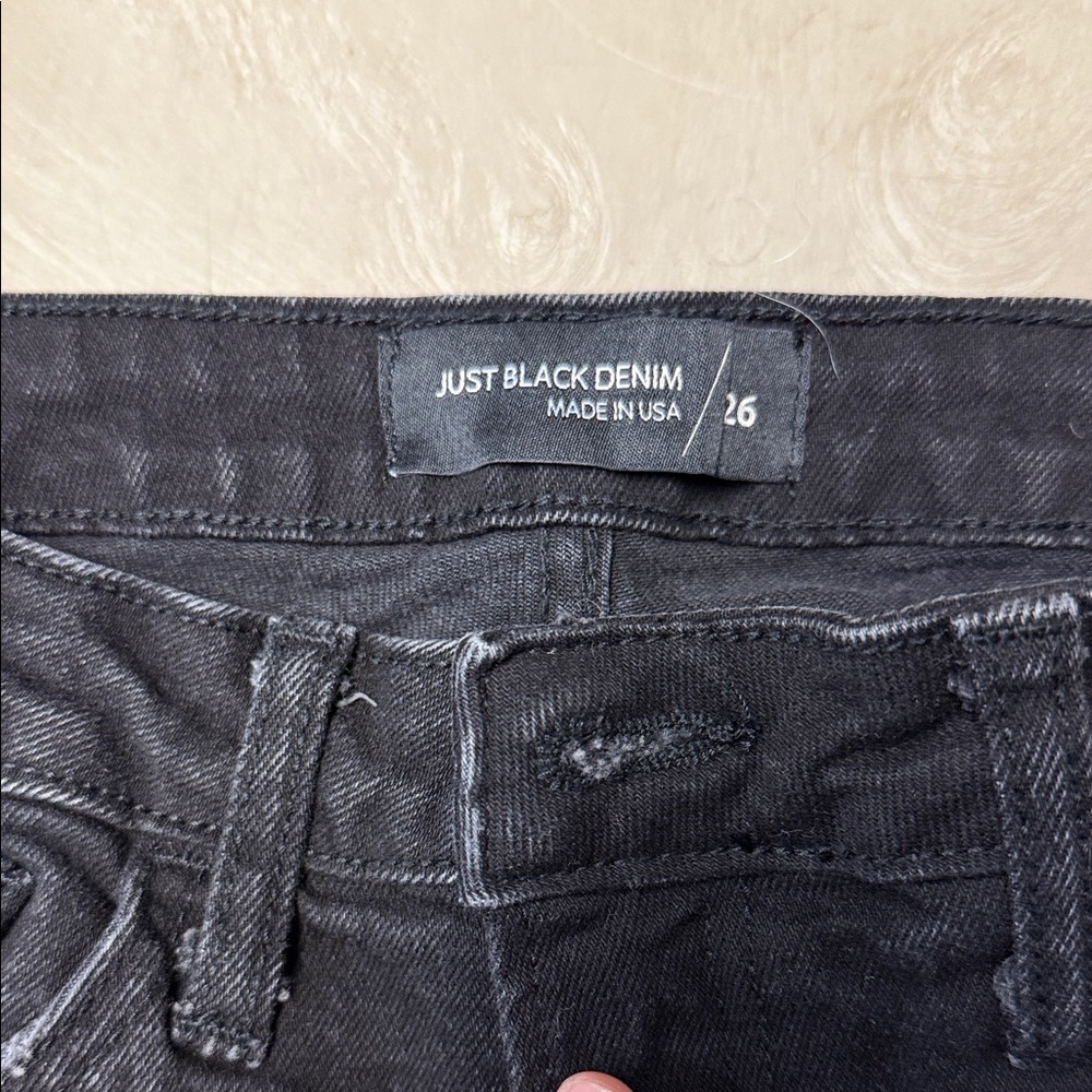 Just Black Women's Ankle & Cropped Jeans - Dark Gray